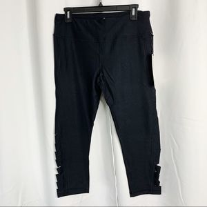 90 Degree By Reflex Pants - New 90 degrees by reflex black side slit capris XL 90 Degree By Reflex Pants - New 90 degrees by reflex black side slit capris XL